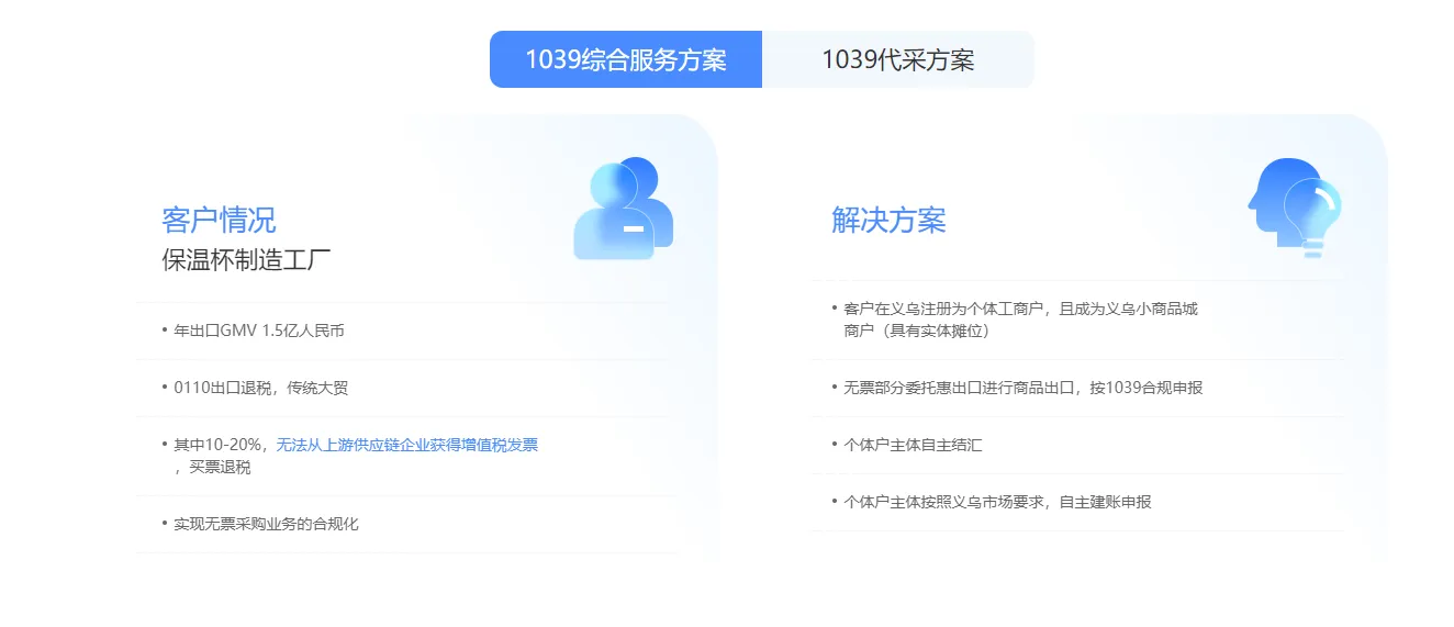 1039综合服务方案